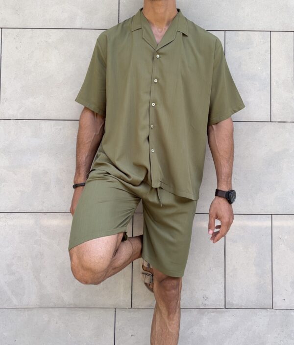 Ensemble Été Homme – Lin Vert